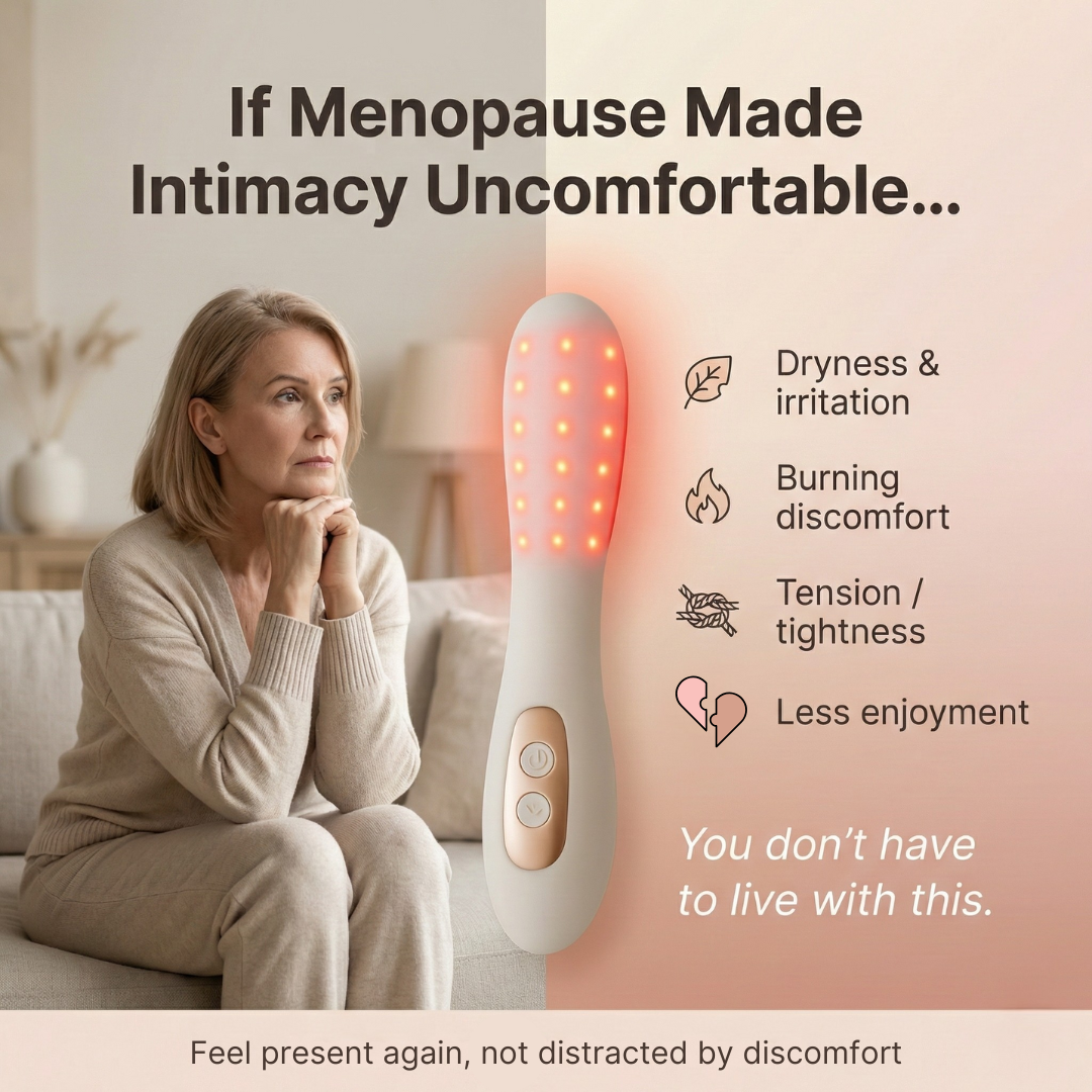 Menoluma™ | Intimate Comfort & Warmth Device for Menopause Relief