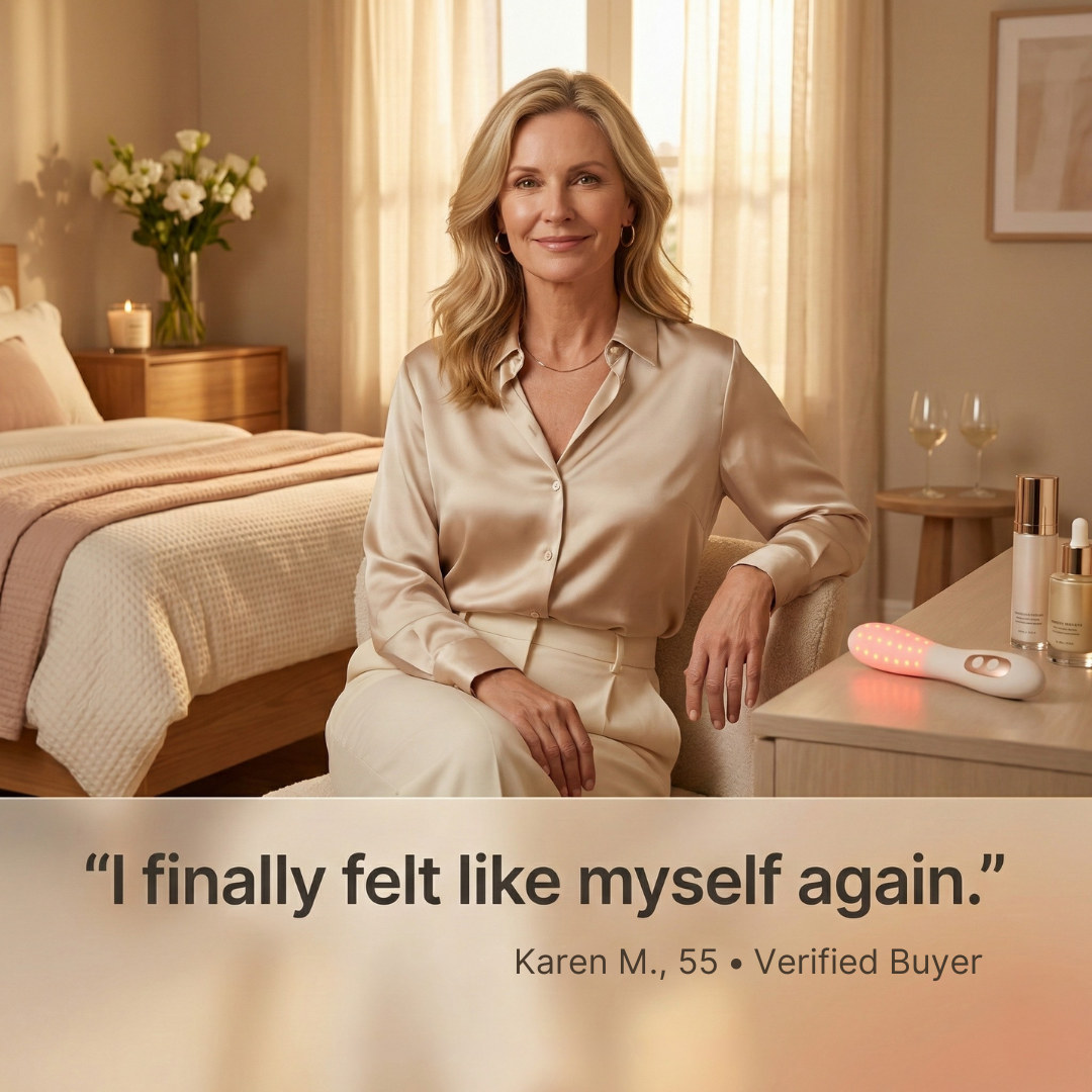 Menoluma™ | Intimate Comfort & Warmth Device for Menopause Relief
