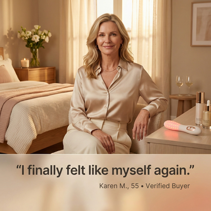 Menoluma™ | Intimate Comfort & Warmth Device for Menopause Relief