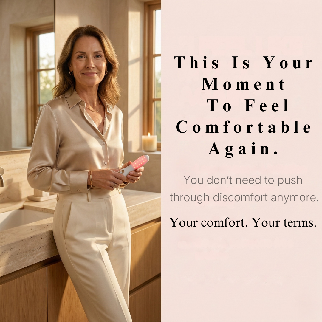 Menoluma™ | Intimate Comfort & Warmth Device for Menopause Relief