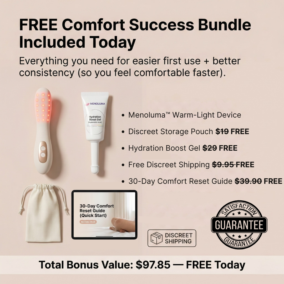 Menoluma™ | Intimate Comfort & Warmth Device for Menopause Relief